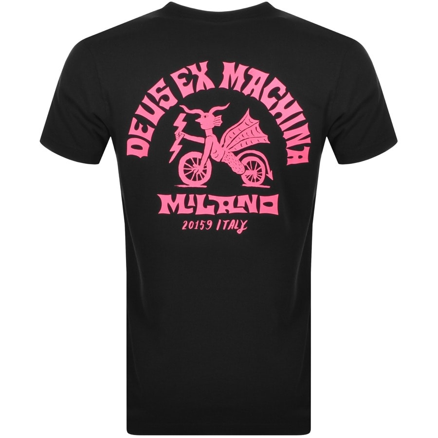 Alternative Image for ProductDeus Ex Machina Devil Milano Logo T Shirt Black2